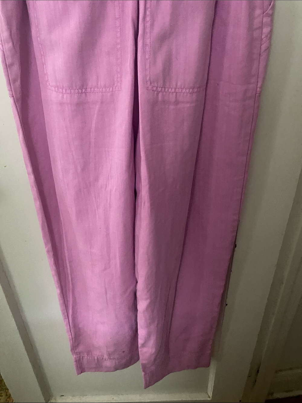 Universal Thread Pink Short-Sleeve Tie-Waist Utility Jumpsuit - Picture 10 of 10